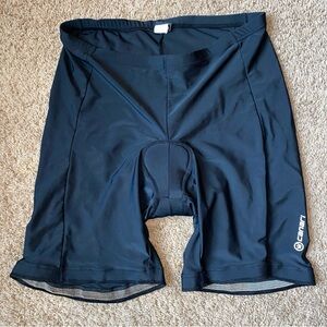 Canari Cycling Shorts Mens XL Black Padded Lightweight Stretch Outdoor Athletic